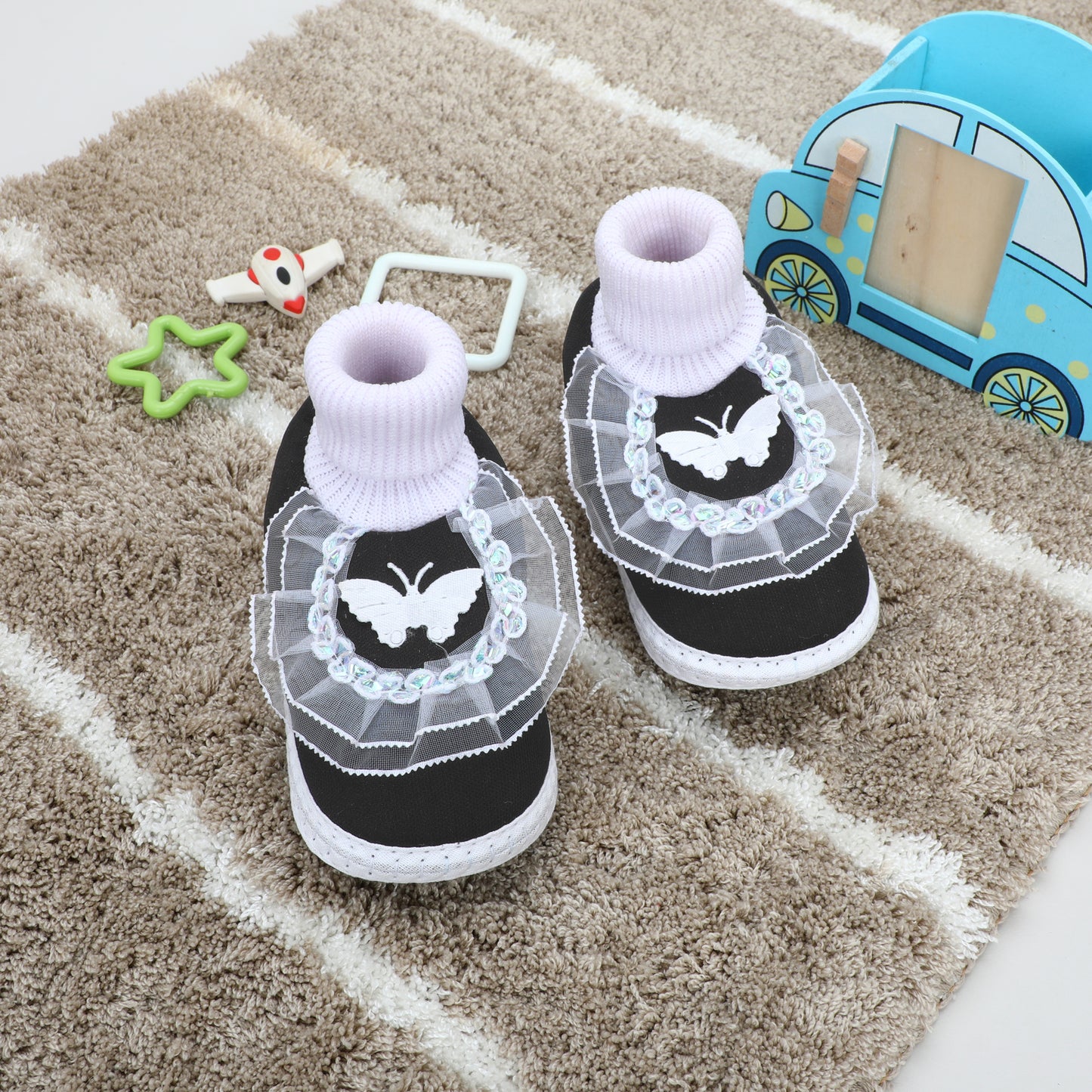 Frill Booties – Cute & Comfy with a Touch of Elegance