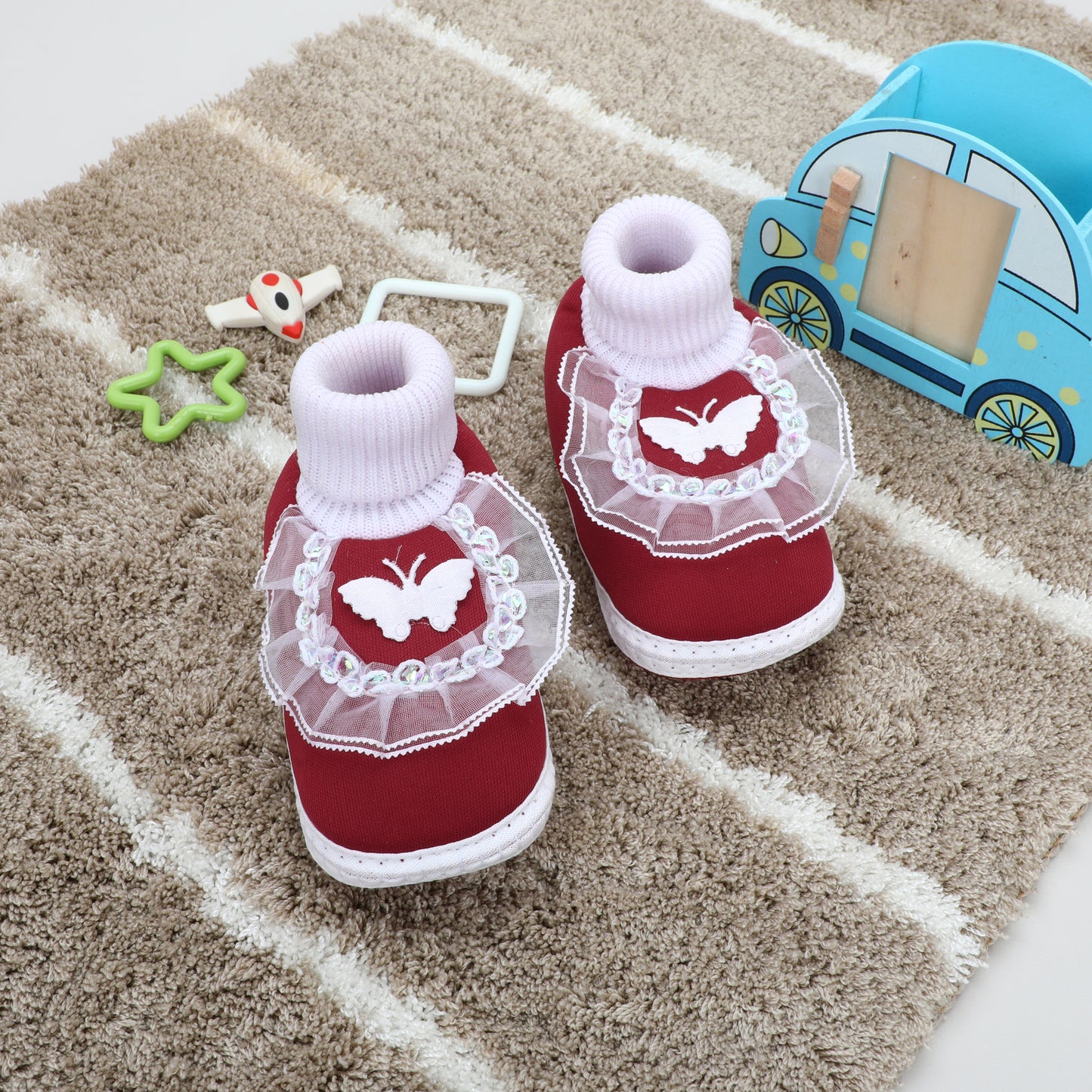 Frill Booties – Cute & Comfy with a Touch of Elegance