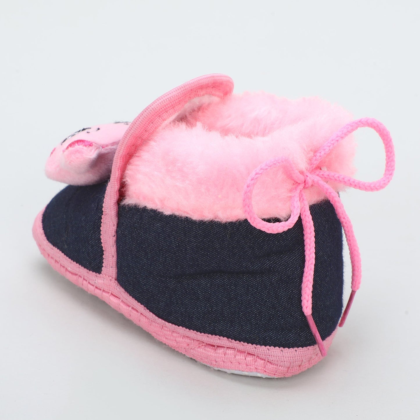 Denim Fur – Trendy & Warm Baby Booties in Denim Style