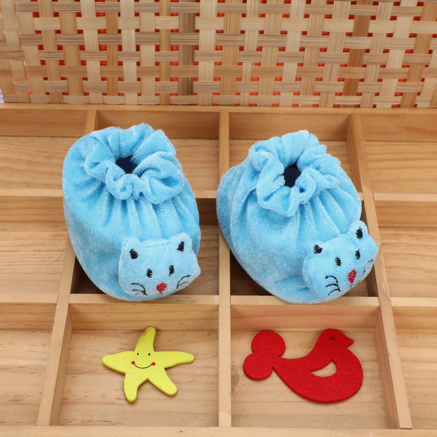 Animal Face – Soft Baby Booties with Cute Animal Designs