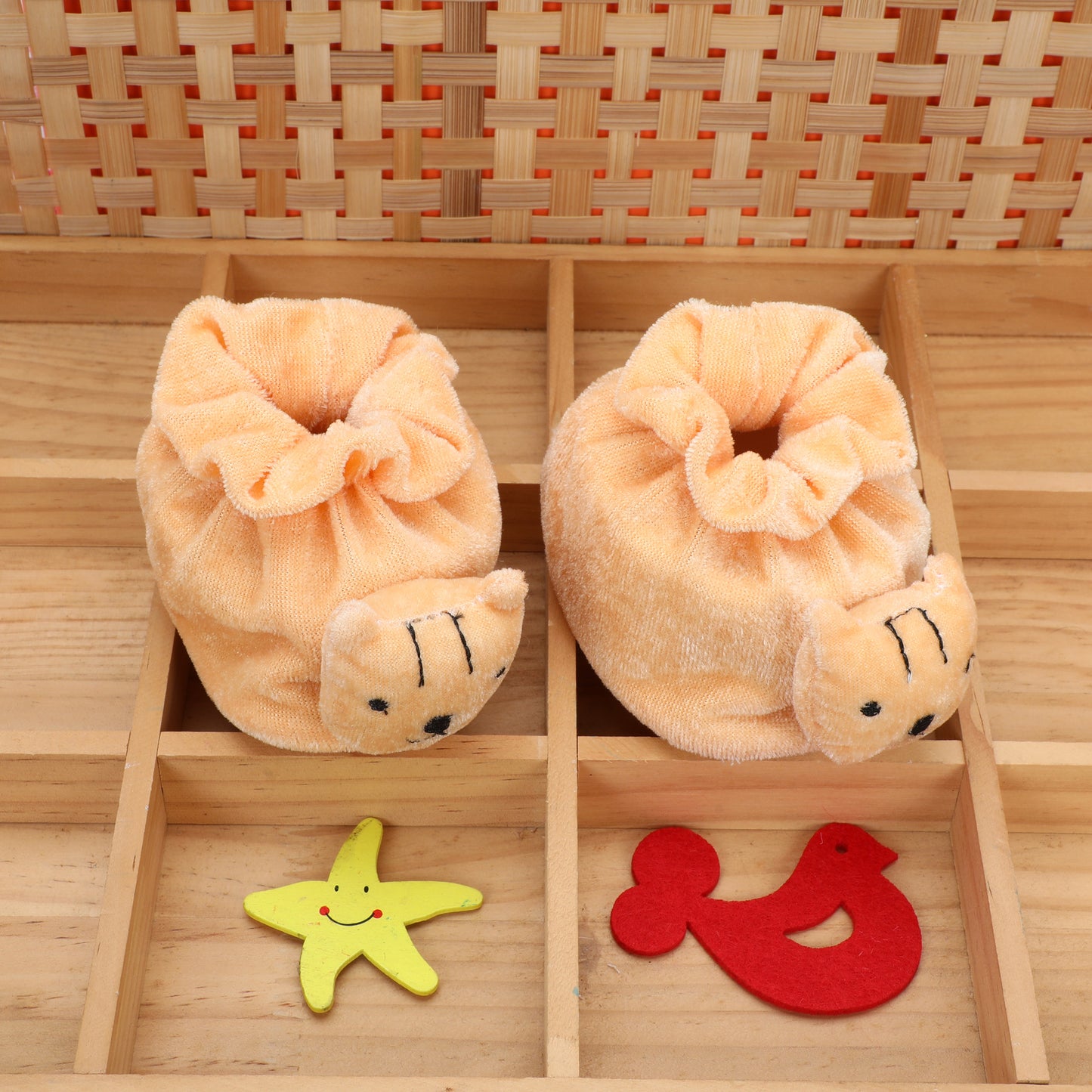 Animal Face – Soft Baby Booties with Cute Animal Designs