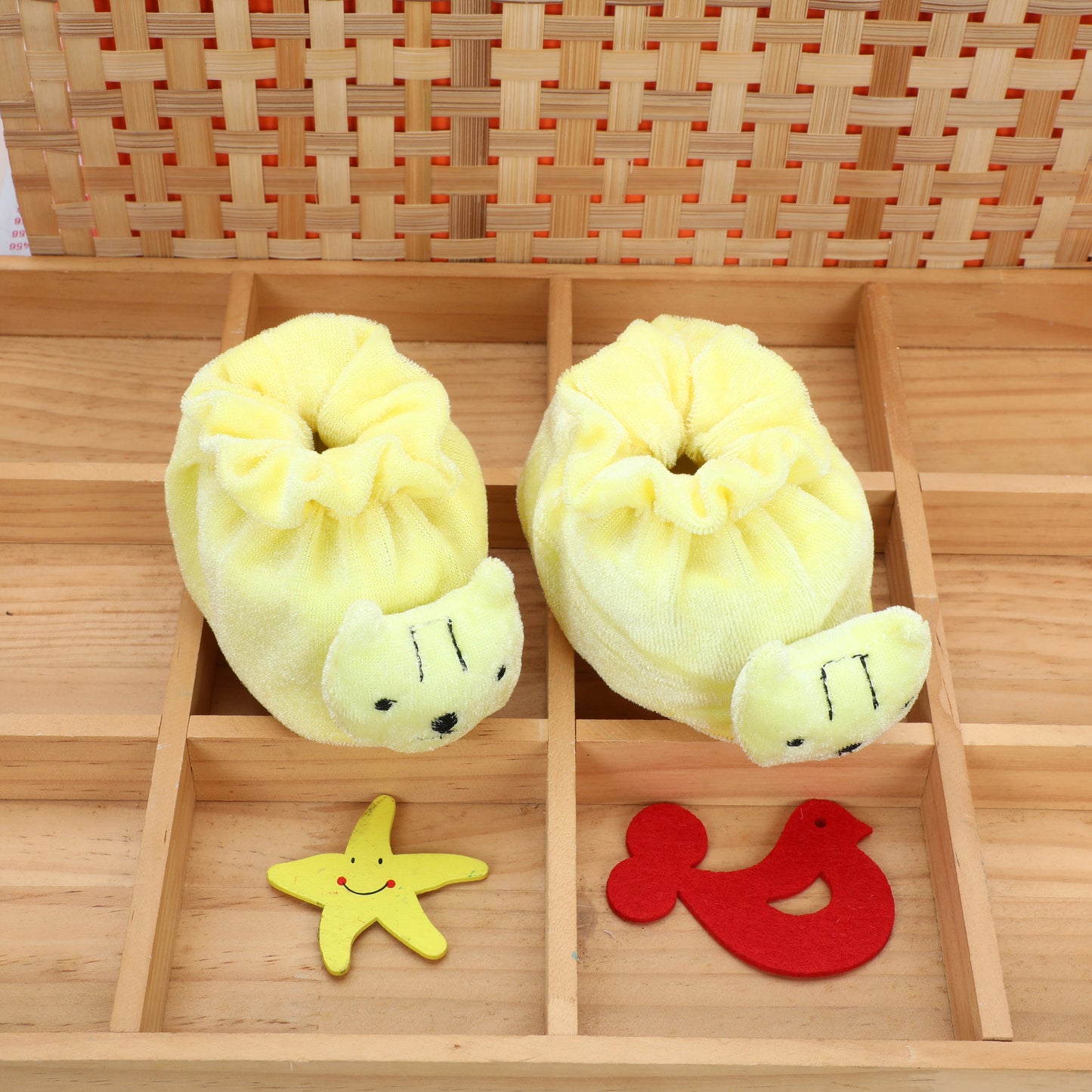 Animal Face – Soft Baby Booties with Cute Animal Designs