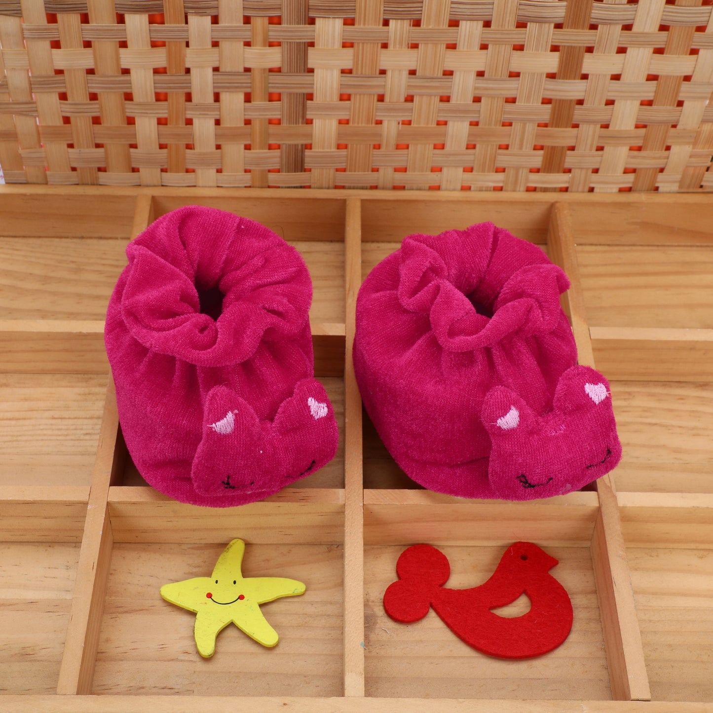 Animal Face – Soft Baby Booties with Cute Animal Designs
