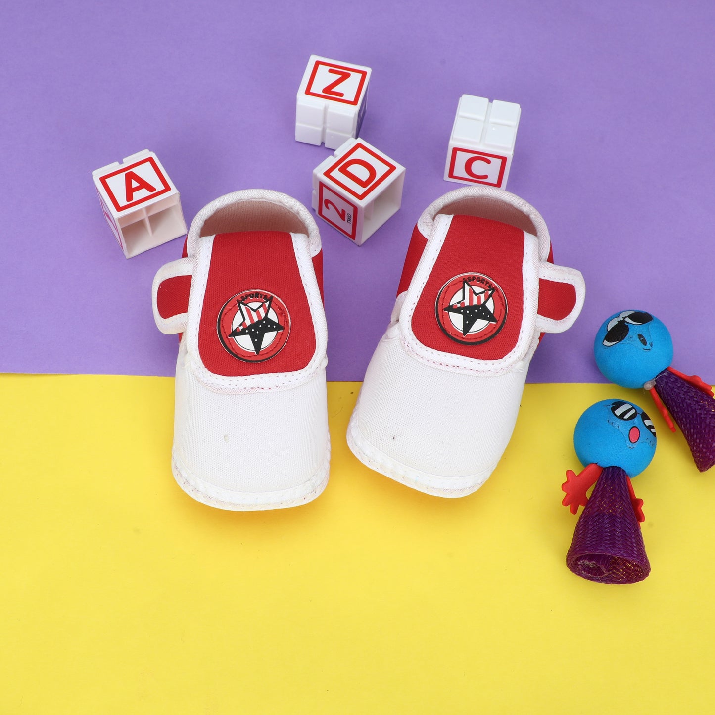 Reverse Welcrow Bukkal – Cozy Booties with Back Closure for Babies