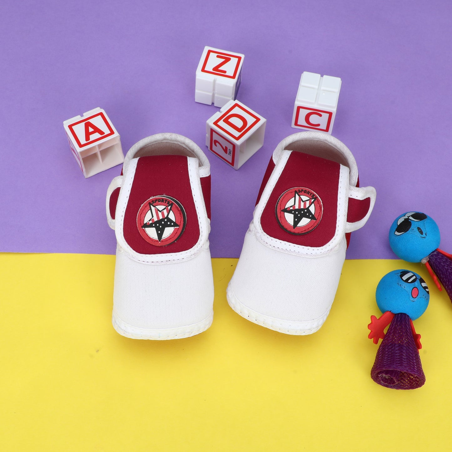 Reverse Welcrow Bukkal – Cozy Booties with Back Closure for Babies