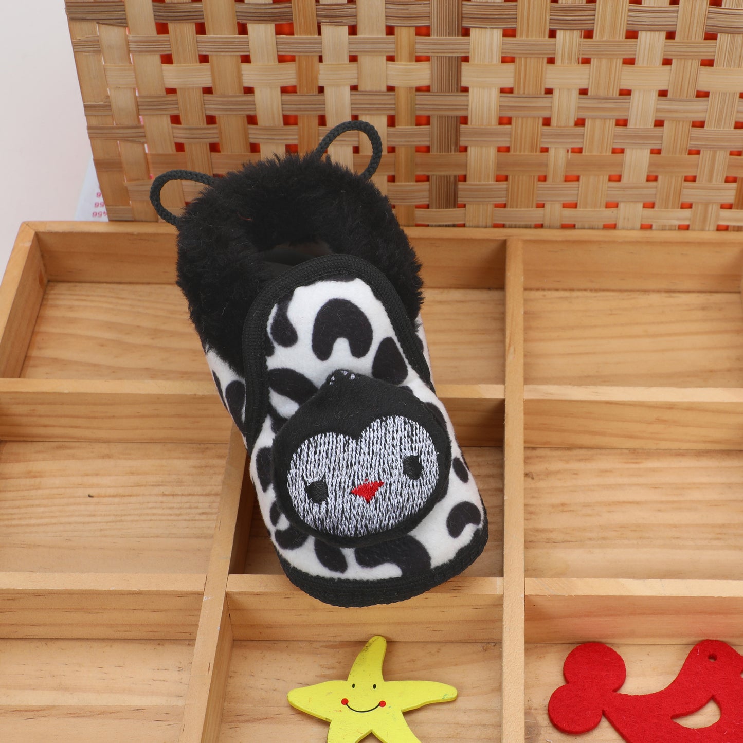 Tiger Print Fur – Wildly Cozy Baby Booties