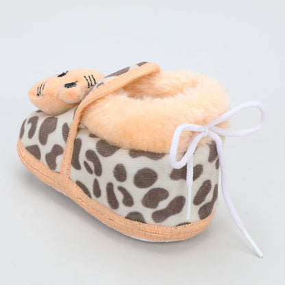 Tiger Print Fur – Wildly Cozy Baby Booties