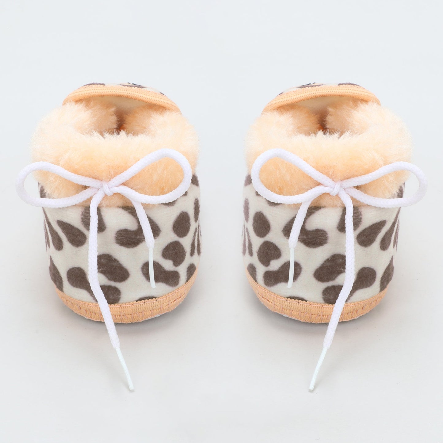 Tiger Print Fur – Wildly Cozy Baby Booties