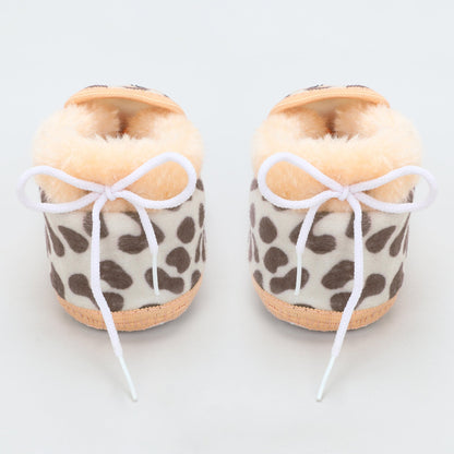 Tiger Print Fur – Wildly Cozy Baby Booties