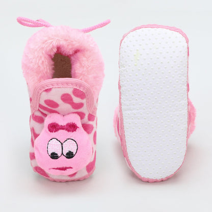 Tiger Print Fur – Wildly Cozy Baby Booties