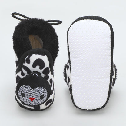Tiger Print Fur – Wildly Cozy Baby Booties